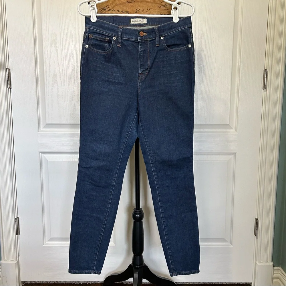 Madewell High Riser Skinny Jeans Sz 30 - Picture 1 of 5